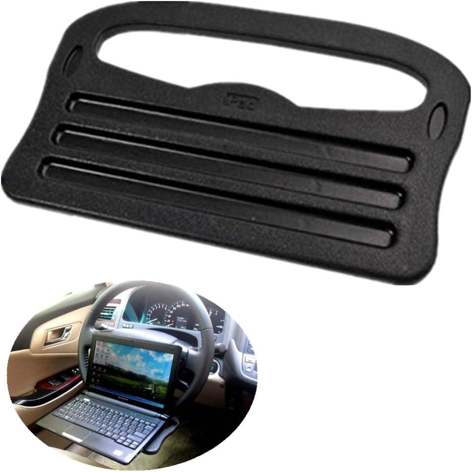 Chytaii Upgraded Portable Foldable Car Laptop/Eating Steering Wheel Desk Seat Back PC Mount