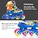 Otw-Cool Adjustable Inline Skates for Kids Boys skates with All Wheels Light up, Safe and Durable Inline Roller Skates for Boys