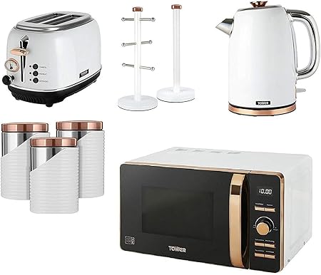Digital 20 Litre Microwave Tower Kitchen Rose Gold Black Appliance Retro Stylish Set 1 7 Litre Jug Bottega Kettle Bottega 4 Slice Toaster Small Kitchen Appliances Kettle Toaster Sets