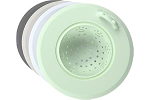 LI & ZHAO Li&Zhao Kitchen Sink Drain Strainer - 4 PCS Silicone Sink Strainer Drain Stopper Sink Plug 4.6˝ Diameter Rim Drain Catcher Kitchen Sink Drain Filter Basket (4 Colors)