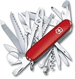 Victorinox Taschenmesser Swiss Champ (33 Funktionen, Kombizange, Stecknadel, Zange, Schere)