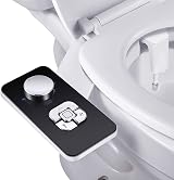 SAMODRA Bidet Attachment for Toilet Black Non-Electric Dual Nozzles view 7