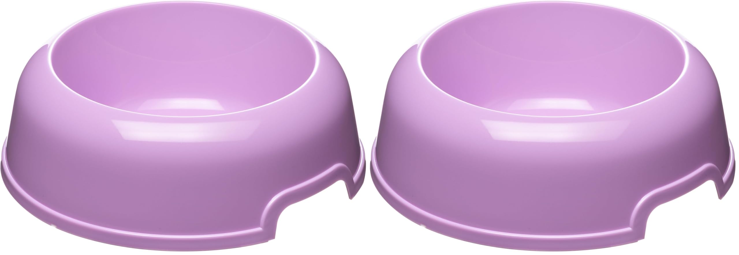 Ferplast Party 10 Dog Bowl, 29 x 9.6 cm, 2 Liter, Red (Pack of 2)