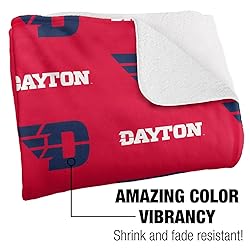 University of Dayton Logo Pattern Sherpa