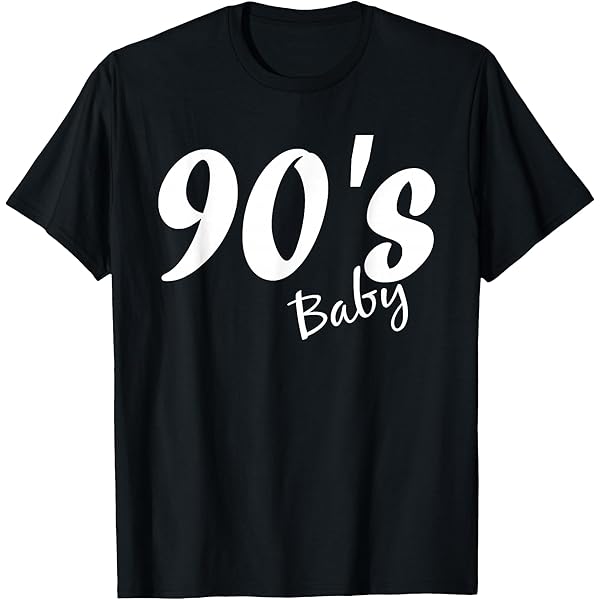 Amazon.com: 90s Baby T Shirt - Awesome Cool 90's Baby Fashion tee