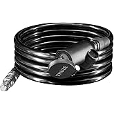 Thule 538XT 6-Feet One-Key System Cable Lock | Add-on Bike Cable Lock | 6ft for Rooftop &amp; Fork Mount Carriers