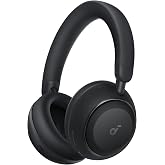 Soundcore Anker Space 2 Bluetooth 6.1 Over-Ear Headphones, Travel-Ready | Active Noise Cancelling, 50H Playtime, LDAC Hi-Res, Dual Connection, Clear Calls, Nap Mode, Wearing Detection, Fast Charging