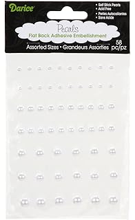 Amazon Com 990 Pcs Self Adhesive Pearl Stickers White Colorful Flat Back Pearls Sticker For Face Beauty Makeup Nail Art Cell Phone Diy Crafts Home Decor Scrapbooking Embellishments 2mm 3mm 4mm 5mm