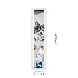 ArtToFrames 6x31 Inch White Picture Frame, This