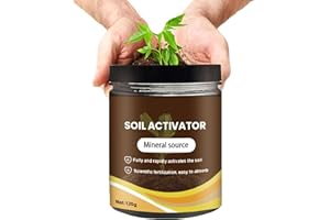 Soil Activator, Organic Soil Activator Treasure & Plant Fertilizer for Raised Garden Beds, Potting Mix, and Seedling Compost,