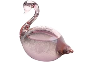 Storm Glass Wear Predictor, Elegant Swan Storm Glass Weather Decorative Crystal Barometer Weather Station for Office Desktop 
