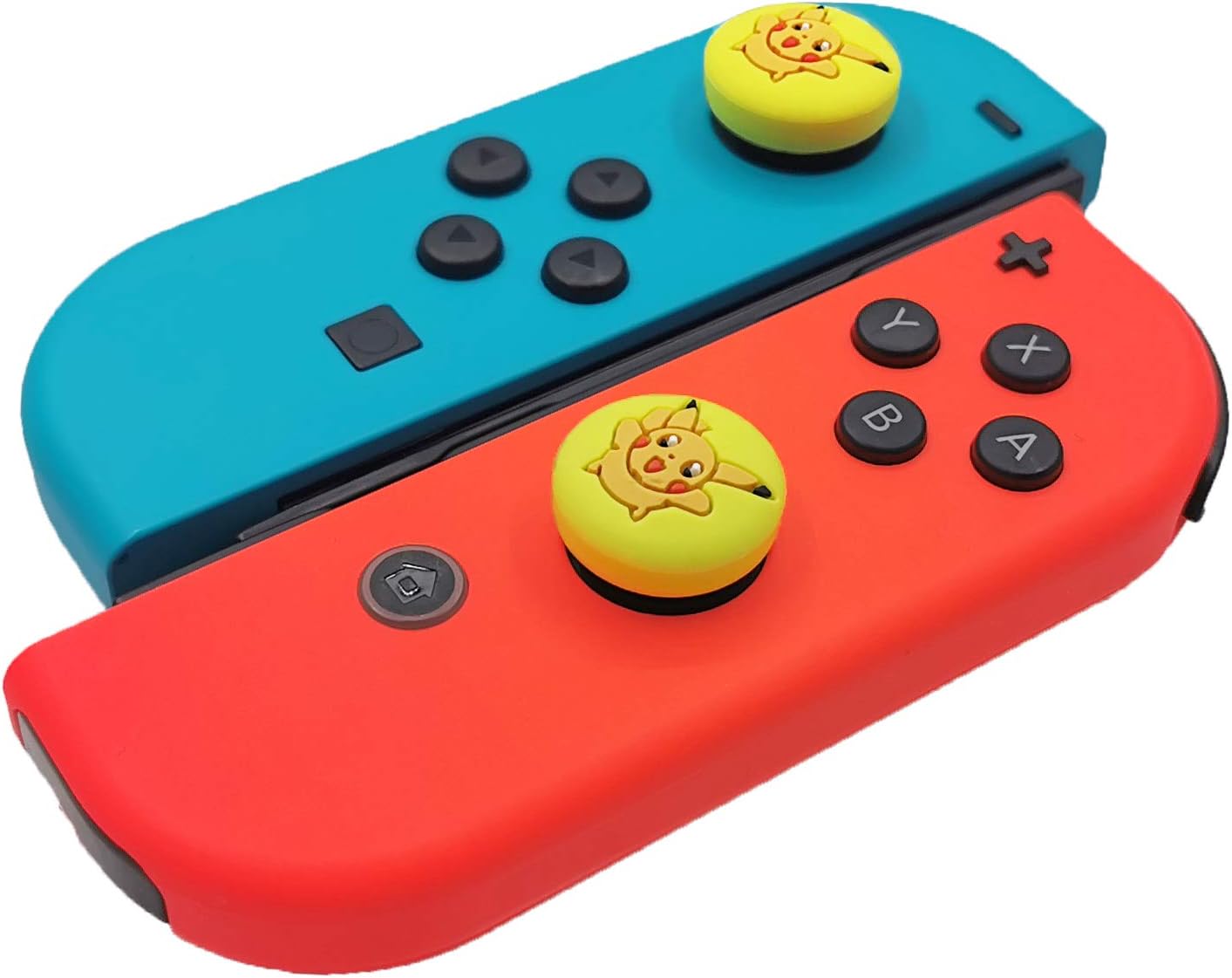 Fmper Popular Switch/Switch lite Thumb Grips Caps, Anti-Slip Sweatproof Switch/Switch Lite Joy Con Controllers Thumb Caps for Switch/Switch Lite Joy Button Stick-Blue