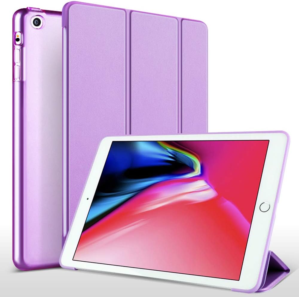 Gemony Case for iPad 2 3 4 (Oldest Models), Smart Cover Auto Wake/Sleep, Purple CS002-9