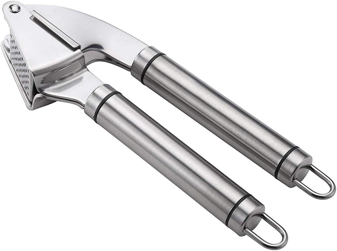 Superora Multi-use Garlic Press Nut Mincer Ginger Crusher Squeezer Chopper Stainless Handle