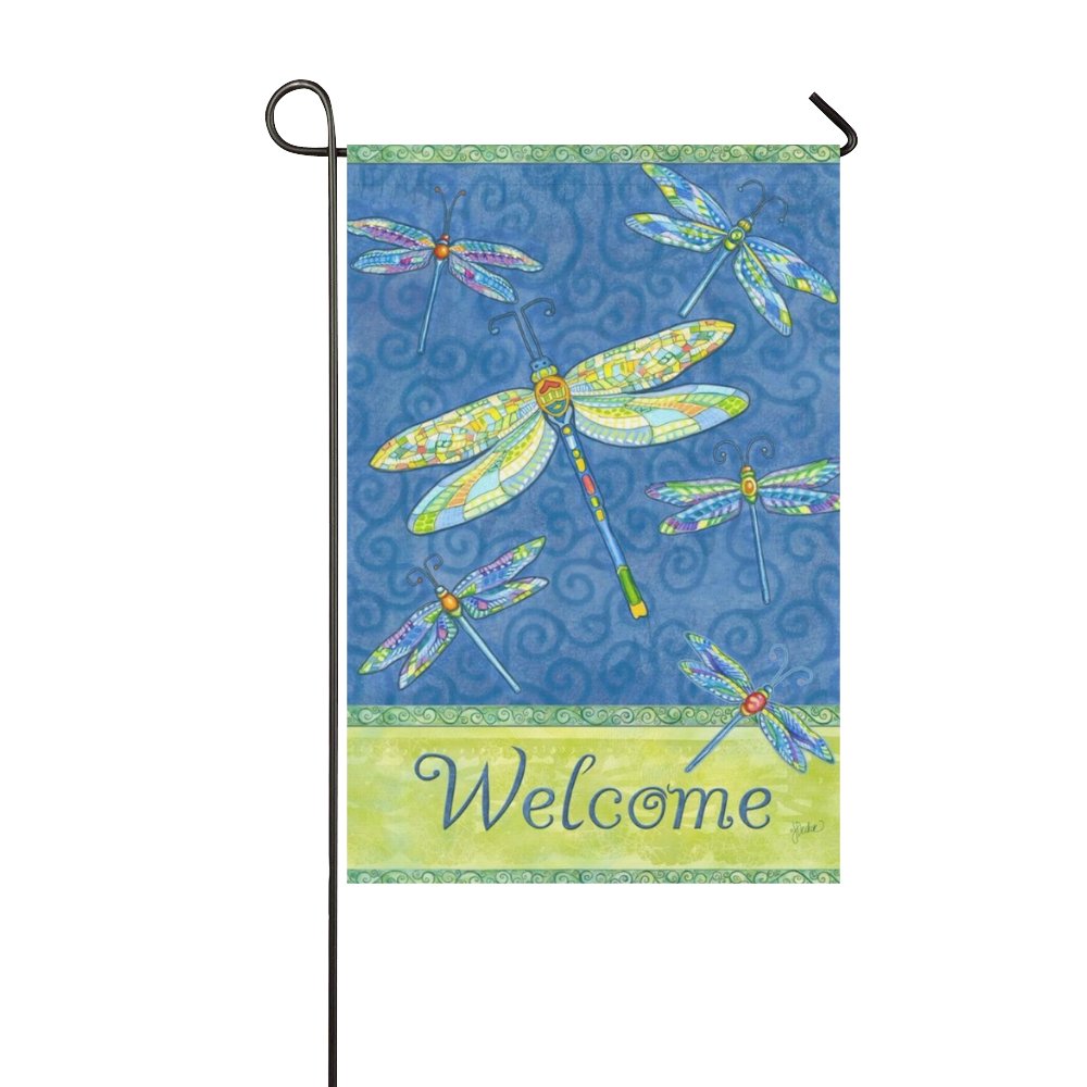 Best Garden Flag With Dragonfly