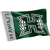 Desert Cactus University of Hawaii Flag Rainbow Warriors UH Banners 100% Polyester Indoor Outdoor 3x5 feet Flags (Team Name)