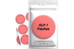 ATEVKE GLP-1 Patches, GLP1 Support for Women & Men,Natural Ingredients Cosmetic Patch 1 Pack - 30 Piece- Ideal for Busy Lifestyles