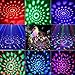 BESTCAN Disco Ball Strobe Light Party Lights Disco Lights Karaoke Machine 3W Dj Light LED Portable 7Colors Sound Activated Stage Lights for Festival Bar Club Party Outdoor
