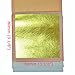Barnabas Blattgold Edible Gold Leaf 24K - Cake Decorations, Transfer Patent for Cupcakes - 3.1 inches, Book of 10