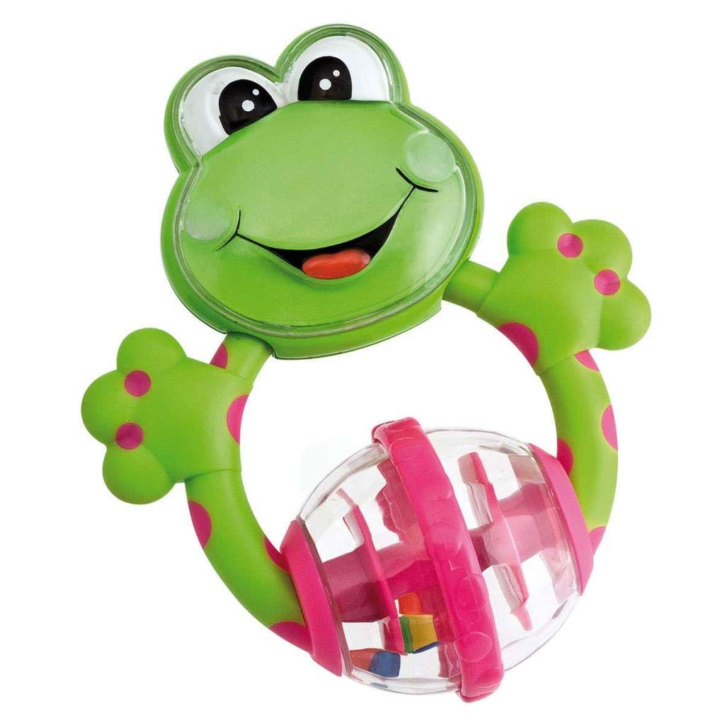 Chicco 13.5 Fun Teething Rattles Frog Nursery Toy