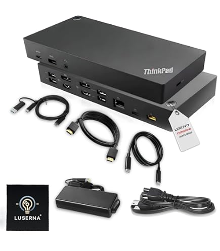 Amazon.com: Lenovo USA ThinkPad Thunderbolt 3 Dock Gen 2 135W