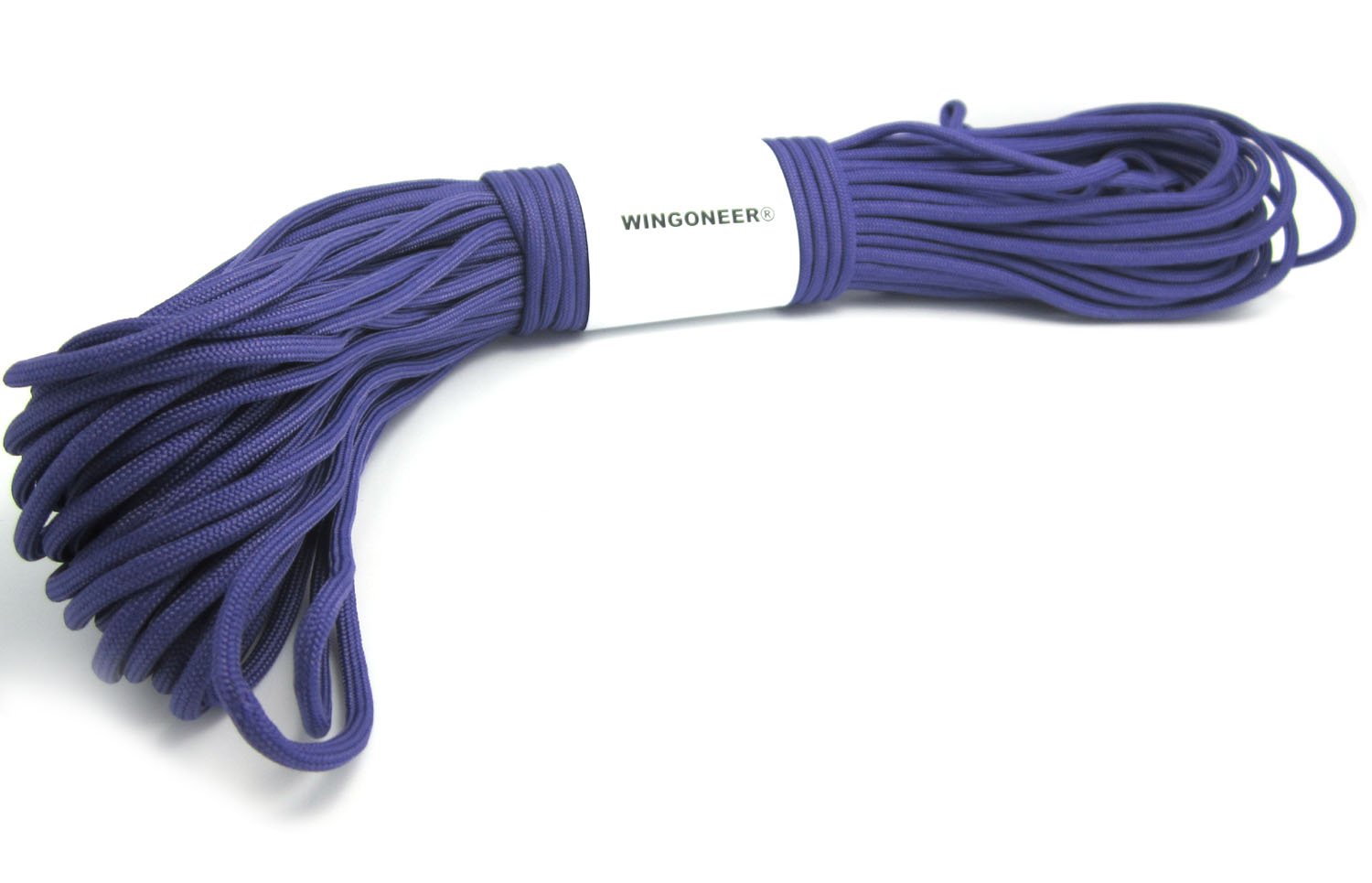 WINGONEER® 550 Paracord Mil Spec Type III 7 strand parachute cord Purple 100 feet