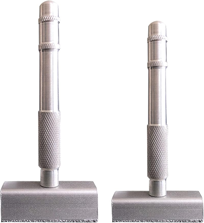 Mousyee 2 Pcs Heavy Duty Diamond Grinding Wheel Dresser Flat T-Shape Truing