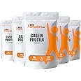 BulkSupplements.com Casein Protein Powder - Micellar Casein Powder, Protein Powder Casein, Casein Powder - Gluten Free & Soy Free, 30g per Serving, 5kg (11 lbs) (Pack of 5)