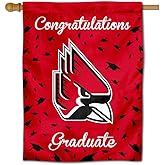 Ball State Cardinals College Graduation Gift Banner Flag