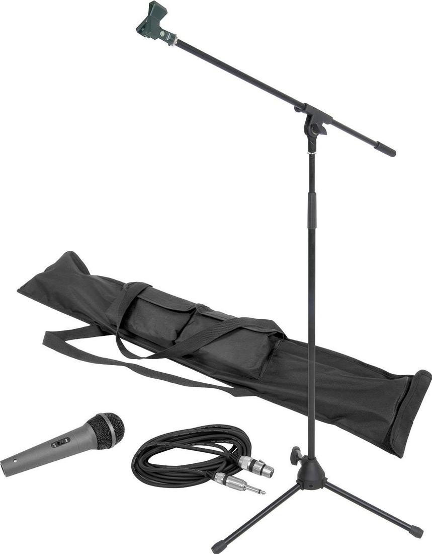 chord MS06 Microphone Stand Kit with Microphone, Cable and Carry Bag