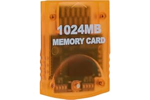 Mcbazel 1024MB Memory Card for Gamecube & Wii – 16344 Blocks, High-Speed Storage