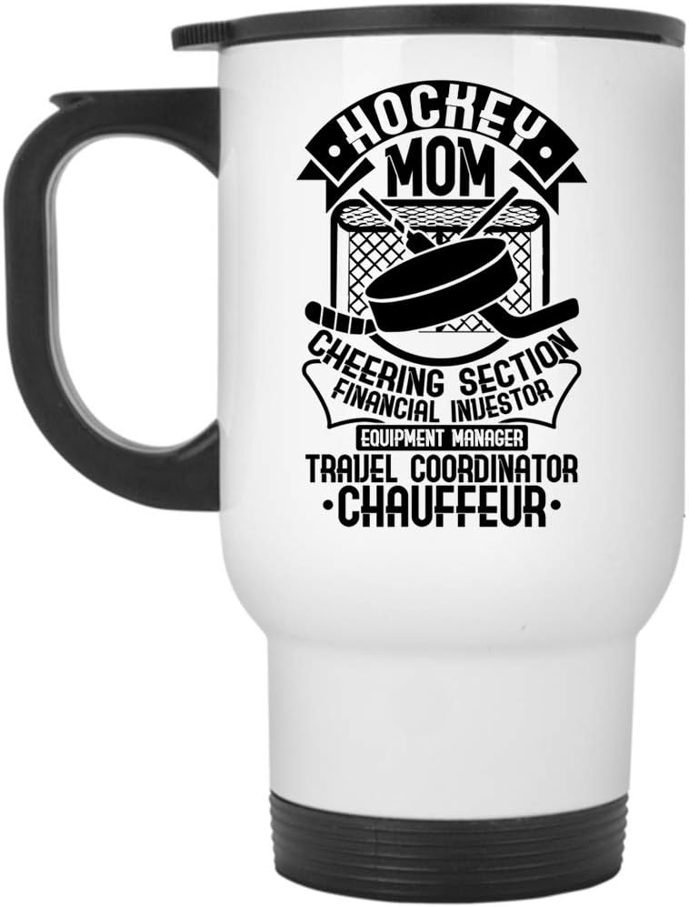 hockey mom travel mug