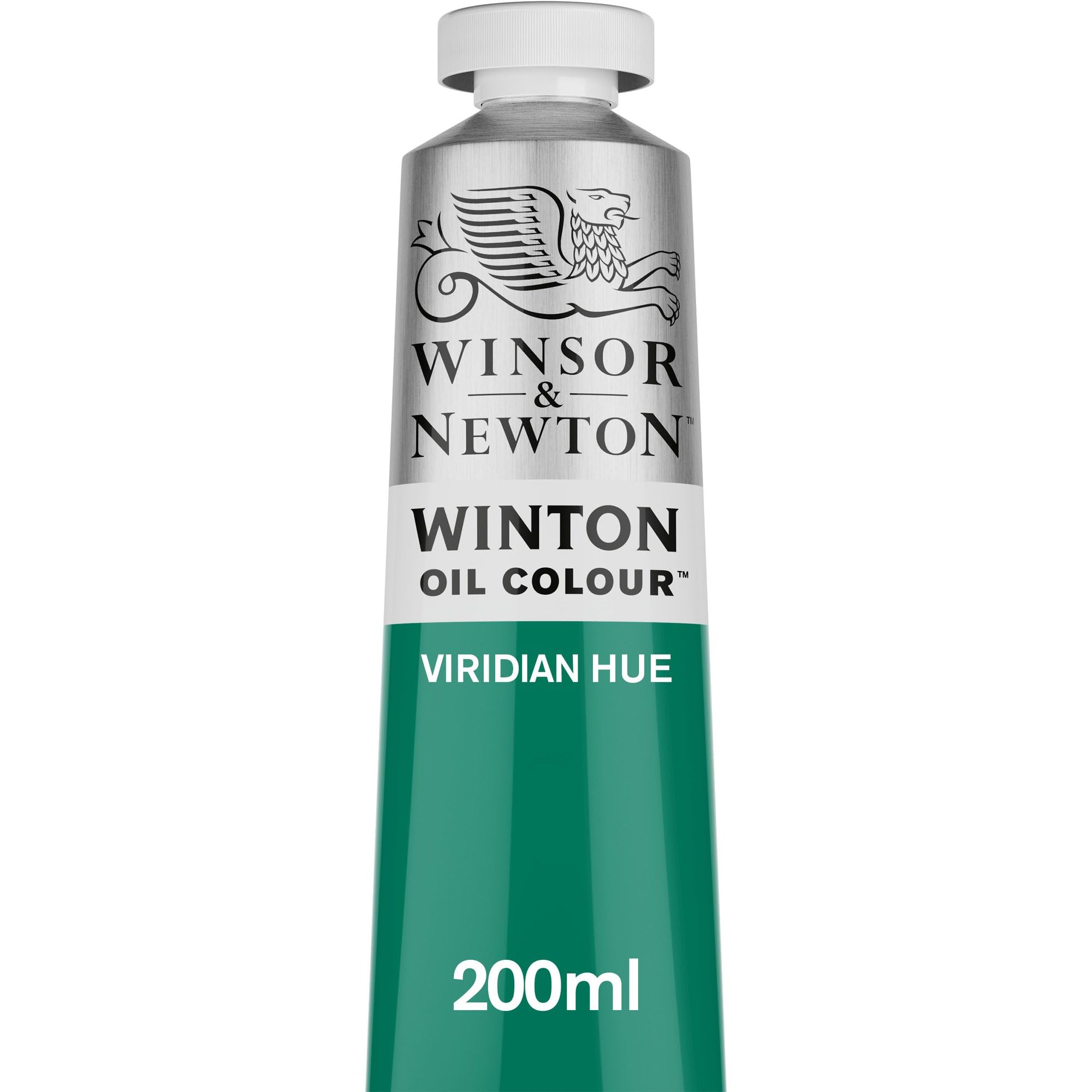 Winsor & Newton Winton 200ml Oil Colour - Viridian Hue,1437696 — image 1