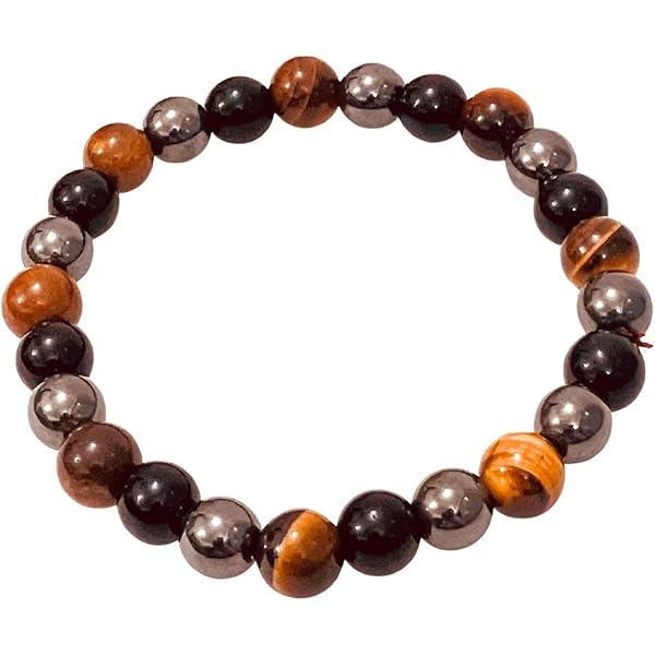 Pulsera De Moda Simple Para Parejas, Brazalete Hecho A Mano Con Piedras