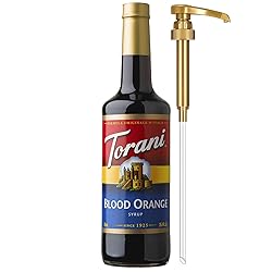 Torani Blood Orange Syrup for Drinks, Flavoring for