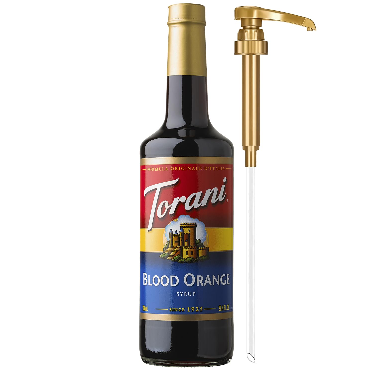 Torani Blood Orange Syrup for Drinks, Flavoring for