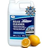 NORTHWEST ENTERPRISES Boat Bilge Cleaner, Removes Oil &amp; Grime, 1 Gallon | Emulsifies fuel film, diesel sheen and engine drips so they rinse away with the water, no scrubbing in tight spaces