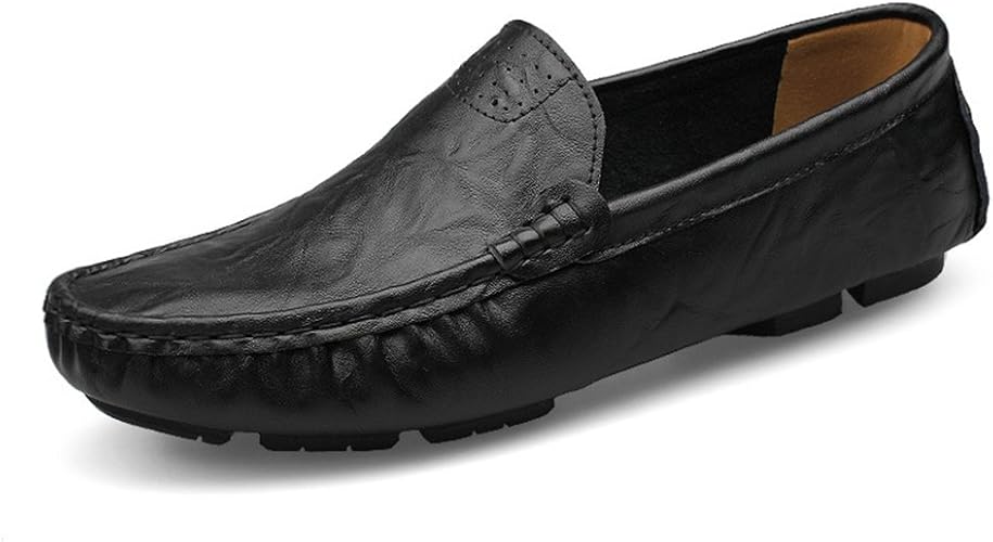 Amazon ジョイジョイ 30cmまで スリッポン ドライビングシューズ メンズ 軽量 スリップオン ビジネス 2種履き方 大きいサイズ ビッグ 職場用 モカシン 紳士靴 ローカット シンプル 通気 防滑 通勤 春夏 蒸れない ブラック 黒 Joyjoy ジョイジョイ ローファー