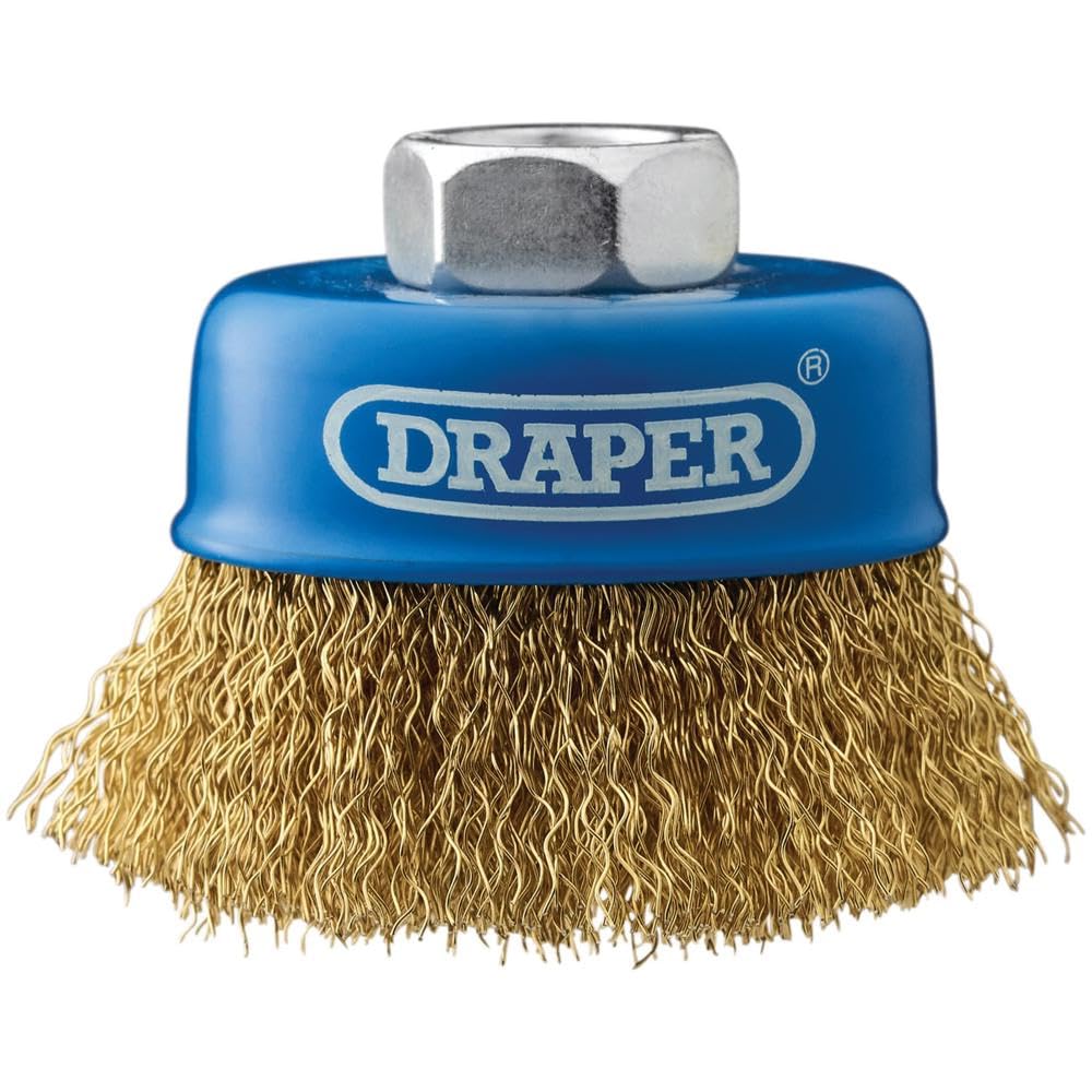 Draper 41443 60 mm x M14 Crimped Wire Cup Brush