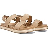 Coutgo Women's Arch Support Adjustable Strap Flat Sandals