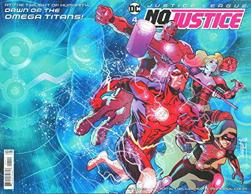 JUSTICE LEAGUE NO JUSTICE #4 MAIN CVR