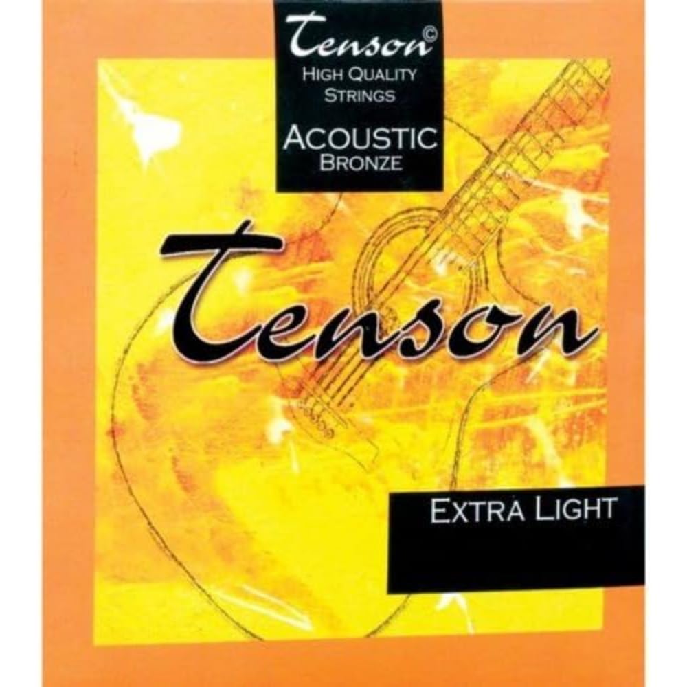GEWA Tenson 011-.052 Acoustic Guitar String Set 80/20 Bronze Custom-Light