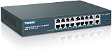 YuanLey 18 Port Gigabit PoE Switch 16 PoE+ 2 Uplink 250W view 1