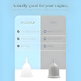 Mooncup Original Menstrual Cup Size A - Eco-Friendly Silicone Period Care view 5
