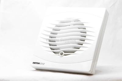 Manrose Extractor Fan White 100MM 4 Inch Timer Model for Bathrooms Toilets