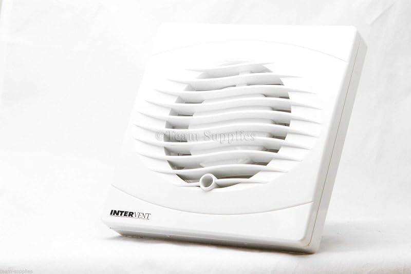 Manrose Extractor Fan White 100MM 4 Inch Timer Model for Bathrooms Toilets