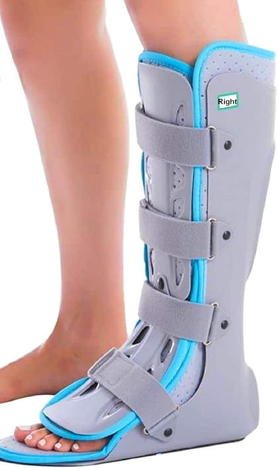 Walker Boot Air Cast Select Padded Walker Brace/Walking Boot Standard Universal Size Right: Health & Personal Care