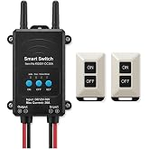 DC12-76V Wireless Bluetooth Remote Switch Relay for Garage Doors,Light | High Power Relay Switch work for agricultural and industrial control, Water Pump,Rolling Shutter Gates,ect
