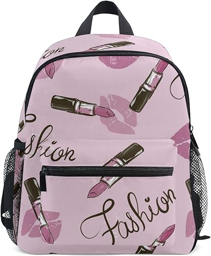 Amazon リュック 子供用 おしゃれ 保育園 小学生 キッズ こども 子ども 小型 小さい 軽量 リュックサック 通園 化粧品柄 ラベンダー 人気 デイバック ミニリュック ジュニア 兒童 女の子 Natax リュックサック