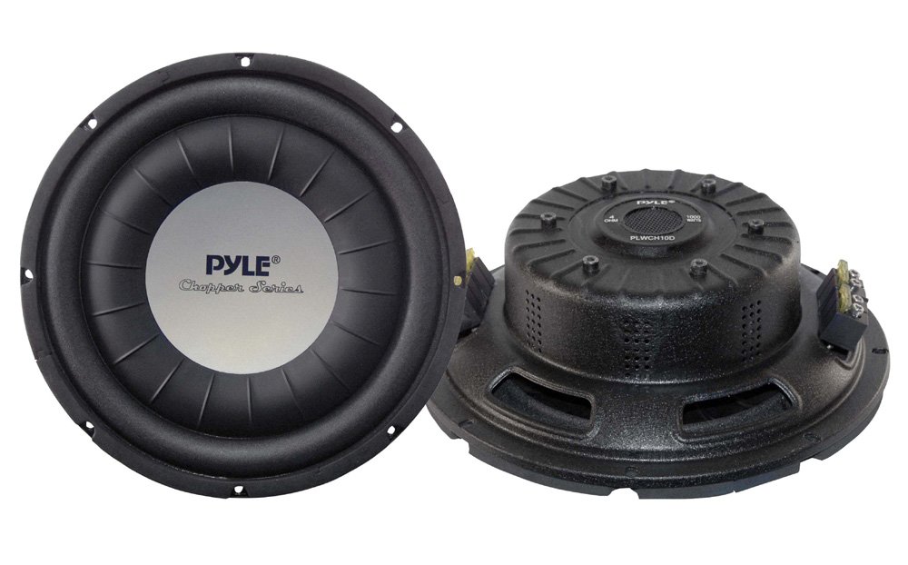 Pyle PLWCH10D 10 inch 1000W Ultra Slim DVC Subwoofer Amazon.co.uk